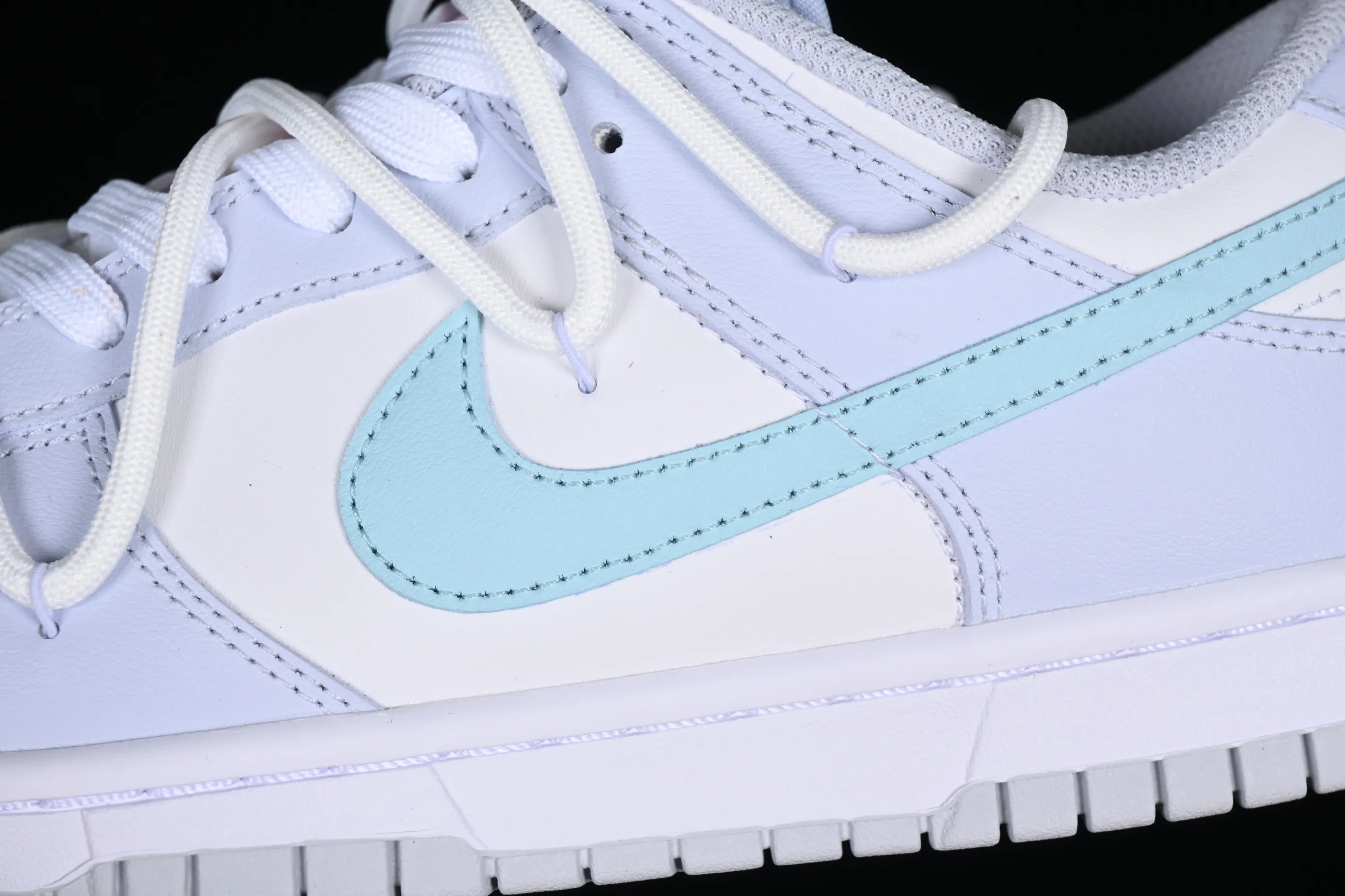 All categories Nk SB Dunk series Nk SB Dunk Low low-top sneakers Nk Dunk Low "Mineral Teal" light blue and pink strap deconstruction SB low-top casual sneakers FD1232-002